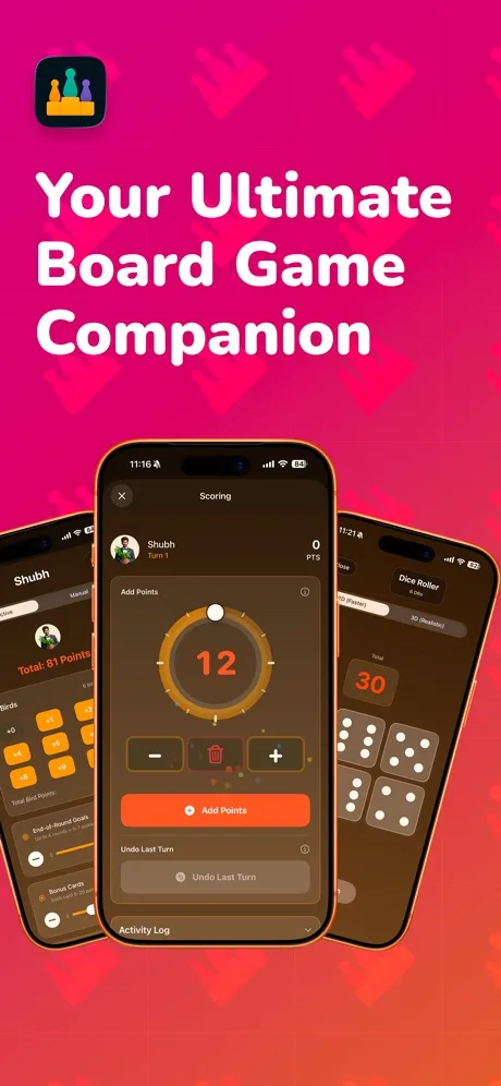 Scorely app screens