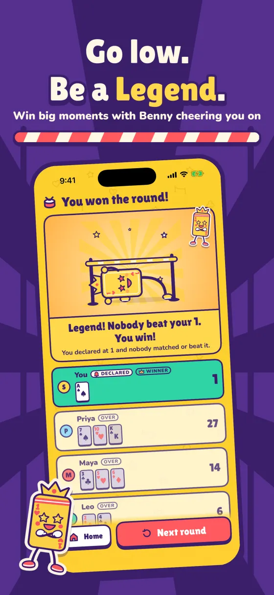 Go low, be a Legend